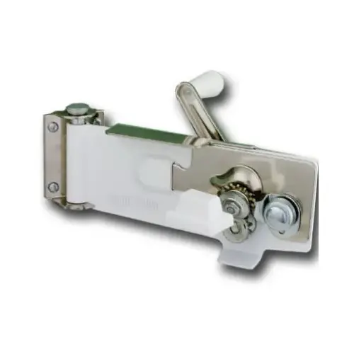Can Opener White Steel Manual Wall Mount White Can Opener White Steel Manual Wall Mount White