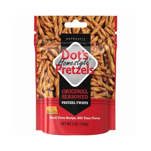 Pretzels Dot's Homestyle Original 5 oz Bagged - pack of 10 Pretzels Dot's Homestyle Original 5 oz Bagged - pack of 10