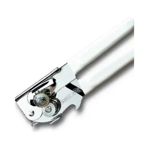 Can Opener White Steel Manual Portable White