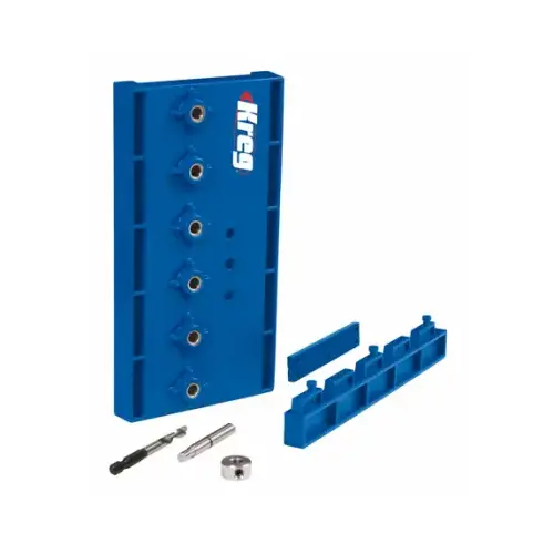 Replacement Shelf Pin Jig, Plastic Blue Replacement Shelf Pin Jig, Plastic Blue