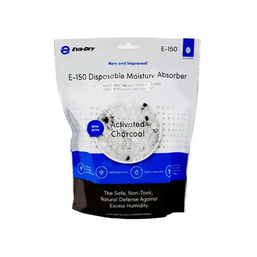 Pouch Dehumidifier 150 cu in 16 oz White Pouch Dehumidifier 150 cu in 16 oz White