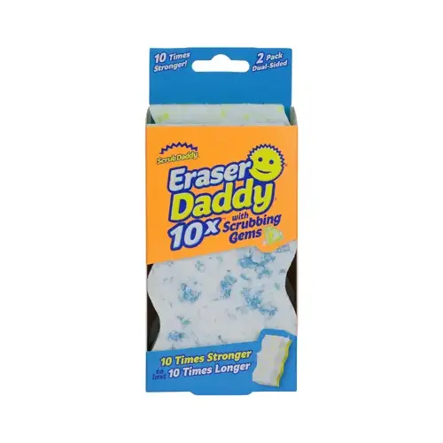 Eraser Sponge Eraser Daddy Heavy Duty For Bath and Tile Assorted Pair Eraser Sponge Eraser Daddy Heavy Duty For Bath and Tile Assorted Pair
