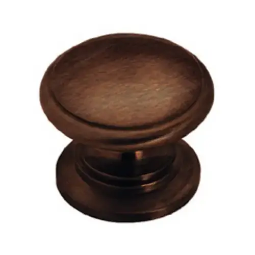 1-1/4" (32 mm) Brass Classics Cabinet Knob Oil Rubbed Bronze Finish 1-1/4" (32 mm) Brass Classics Cabinet Knob Oil Rubbed Bronze Finish