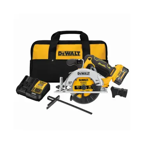 XTREME Sub-Compact Series Brushless Circular Saw Kit, Battery Included, 12 V, 5 Ah, 5-3/8 in Dia Blade XTREME Sub-Compact Series Brushless Circular Saw Kit, Battery Included, 12 V, 5 Ah, 5-3/8 in Dia Blade
