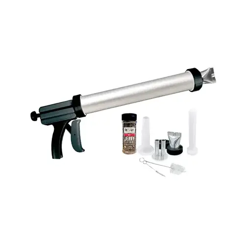 Jerky Gun, 1.5 lb Grind, Aluminum/Stainless Steel Jerky Gun, 1.5 lb Grind, Aluminum/Stainless Steel