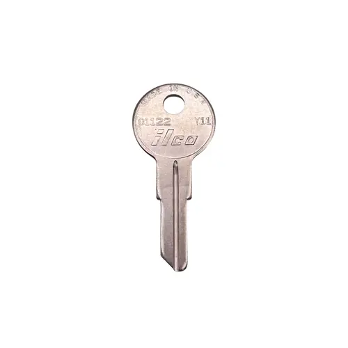 KEY BLANK NP KEY BLANK FOR YALE NICKEL PLATED KEY BLANK NP KEY BLANK FOR YALE NICKEL PLATED