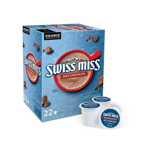 Hot Cocoa K-Cup Pod, Milk Chocolate Flavor, Yes Caffeine Box - pack of 88 Hot Cocoa K-Cup Pod, Milk Chocolate Flavor, Yes Caffeine Box - pack of 88