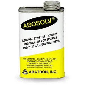 Abatron ASPR Abosolv Wood Repair Solvent, Liquid, Irritating Aromatic, Clear, 1 pt