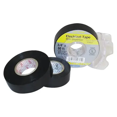 Electrical Tape, 30 ft L, Black