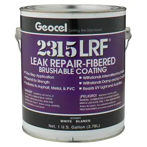 GEOCEL 69200 25300 Brushable Coating, Clear, 1 gal Can, Liquid