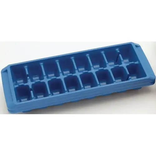 Ice Cube Tray, 16-Compartment, Assorted, Dishwasher Safe: Yes