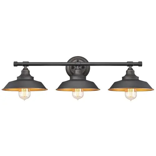 00 Indoor Wall Light Fixture, 3-Lamp, Metal Fixture, Bronze Fixture, Oil-Rubbed Bronze Fixture 00 Indoor Wall Light Fixture, 3-Lamp, Metal Fixture, Bronze Fixture, Oil-Rubbed Bronze Fixture