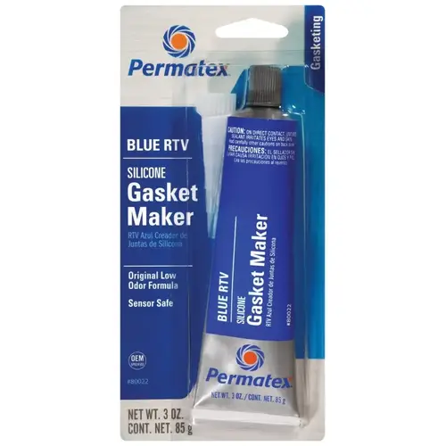 Gasket Maker, 3 oz Tube, Paste, Mild Blue Gasket Maker, 3 oz Tube, Paste, Mild Blue