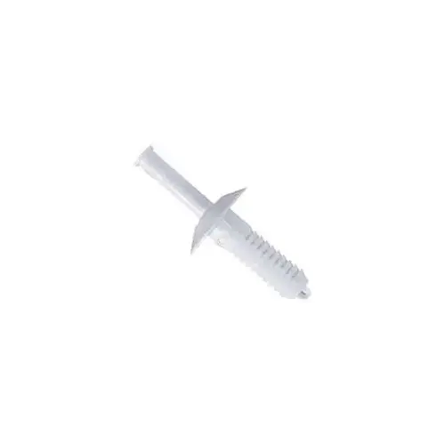 Wall-Tuf Rivet, Nylon, White Wall-Tuf Rivet, Nylon, White