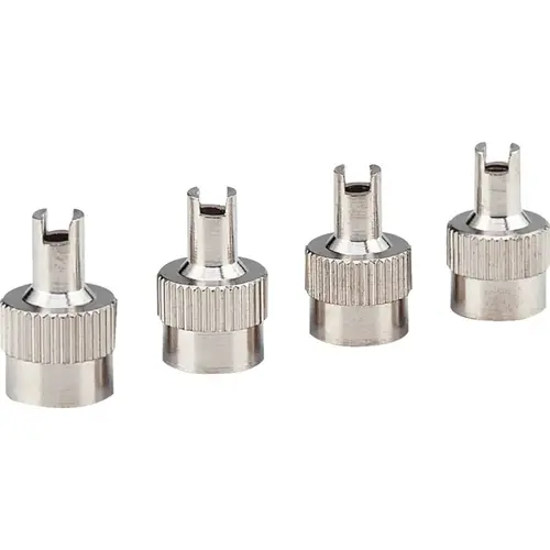 22-5-00715-8 Tire Valve Cap, Brass Silver - pack of 4 22-5-00715-8 Tire Valve Cap, Brass Silver - pack of 4