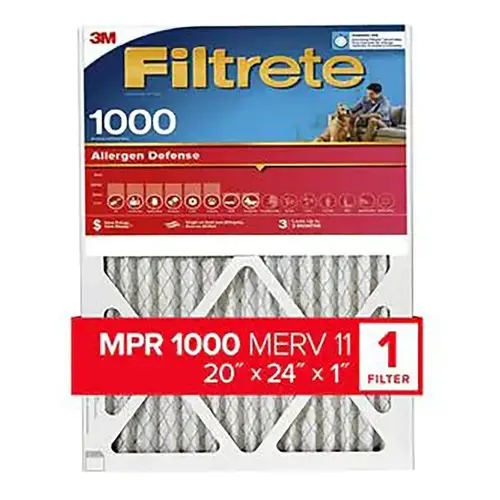 FILTER AIR ALRGN DFN 20X24X1IN - pack of 4 FILTER AIR ALRGN DFN 20X24X1IN - pack of 4