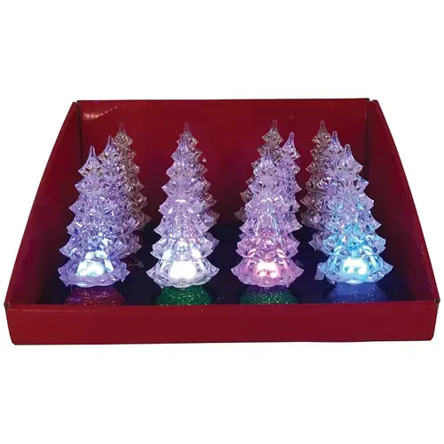 Christmas Ornament Assortment, Christmas Tree, LED Bulb - pack of 12 Christmas Ornament Assortment, Christmas Tree, LED Bulb - pack of 12