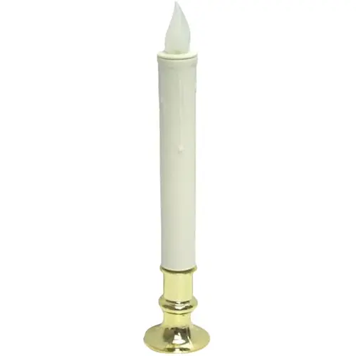 Candle, White Candle, 6 hrs Burning, AA Battery, LED Bulb, Clear Bulb, PVC Holder - pack of 18 Candle, White Candle, 6 hrs Burning, AA Battery, LED Bulb, Clear Bulb, PVC Holder - pack of 18