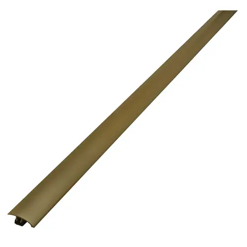 Floor Reducer, 72 in L, 1-3/4 in W, Antique Brass