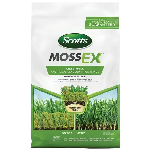 MossEX Moss Control, Granule, 18.37 lb Bag MossEX Moss Control, Granule, 18.37 lb Bag