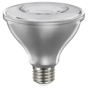 Sylvania 40914 Natural LED Bulb, Spotlight, PAR30 Lamp, E26 Lamp Base, Dimmable, Clear, Cool White Light