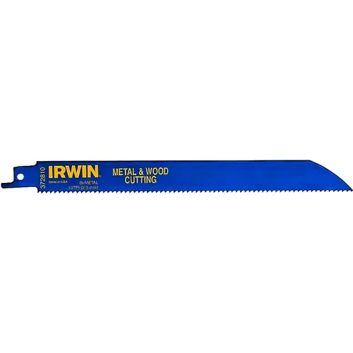 Reciprocating Saw Blade, 8 in L, 10 TPI, Cobalt/Steel Cutting Edge - pack of 25 Reciprocating Saw Blade, 8 in L, 10 TPI, Cobalt/Steel Cutting Edge - pack of 25