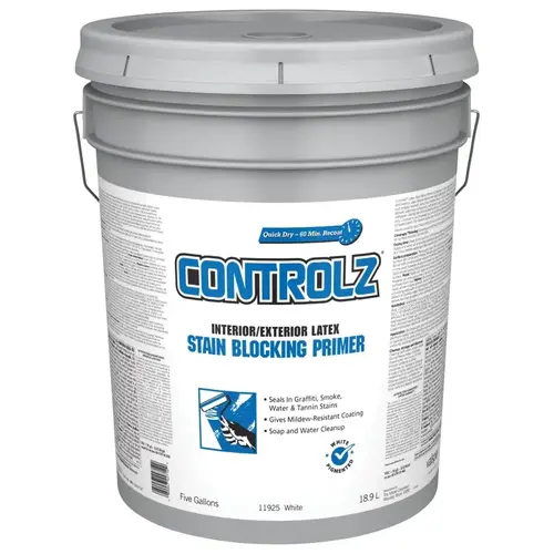 Interior Stain Blocking Primer, White, 5 gal Interior Stain Blocking Primer, White, 5 gal