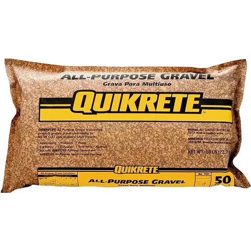 Gravel, 3/8 in Particle, 50 lb Bag - pack of 40 Gravel, 3/8 in Particle, 50 lb Bag - pack of 40