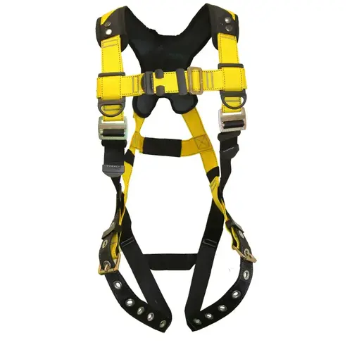 3 Series Full Body Harness, XL/2XL, 130 to 420 lb, Polyester Webbing, Black/Yellow 3 Series Full Body Harness, XL/2XL, 130 to 420 lb, Polyester Webbing, Black/Yellow