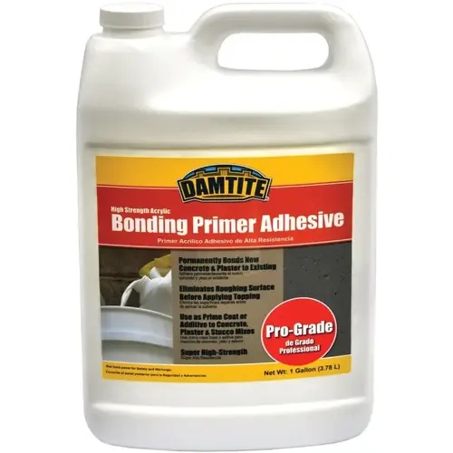 Primer Adhesive, Liquid, Ammonia, White, 1 gal Bottle Primer Adhesive, Liquid, Ammonia, White, 1 gal Bottle