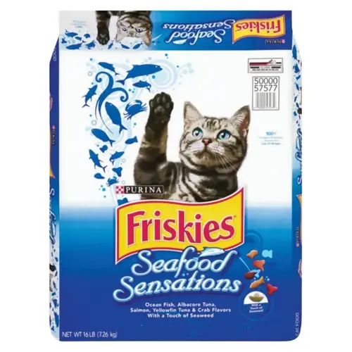 Cat Food, Dry, 16 lb Bag