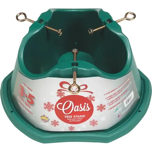 Jack-Post 313-ST-OG Tree Stand, Plastic, Green