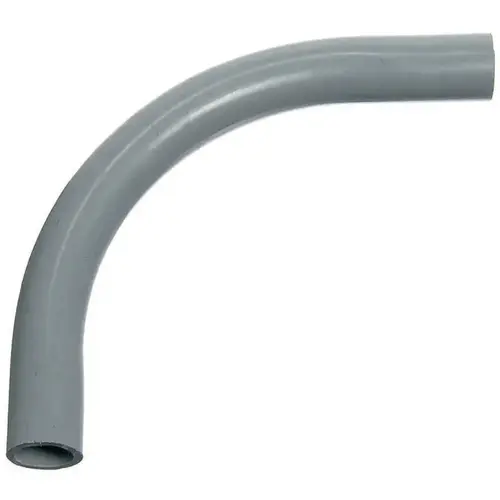 Conduit Elbow, 90 deg Angle, PVC, Gray Conduit Elbow, 90 deg Angle, PVC, Gray