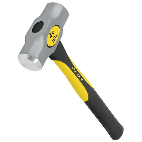 34502 Engineer Hammer, 4 lb Head, Forged Milled Head, Steel Head 34502 Engineer Hammer, 4 lb Head, Forged Milled Head, Steel Head