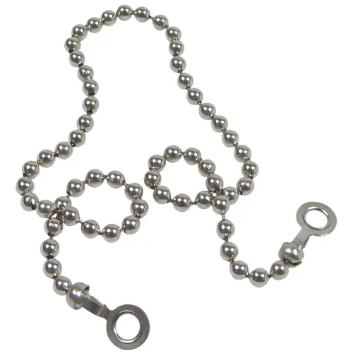 Beaded Chain, Stainless Steel, For: Universal Sinks