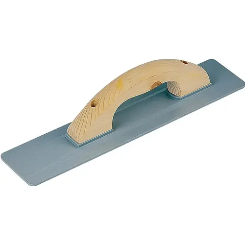 Concrete Float, 16 in L Blade, 3-1/2 in W Blade, 3/16 in Thick Blade, Magnesium Blade, Beveled End Blade Concrete Float, 16 in L Blade, 3-1/2 in W Blade, 3/16 in Thick Blade, Magnesium Blade, Beveled End Blade