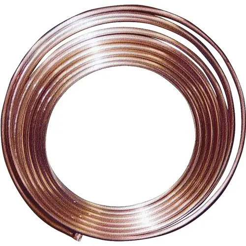 REF-1/4 Copper Tubing, 50 ft L, Soft, Coil REF-1/4 Copper Tubing, 50 ft L, Soft, Coil