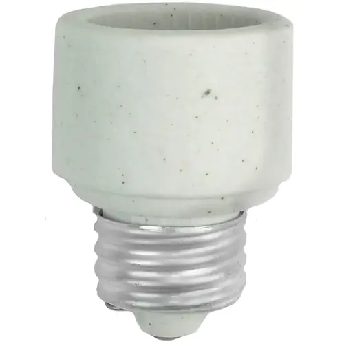 Socket Extender, 660 W, Porcelain, Ivory, Matte Socket Extender, 660 W, Porcelain, Ivory, Matte