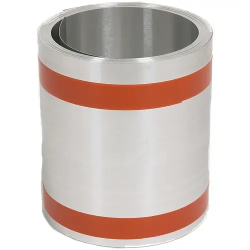 Roll Valley Flashing, 10 ft OAL, 4 in OAW, Aluminum Silver Roll Valley Flashing, 10 ft OAL, 4 in OAW, Aluminum Silver