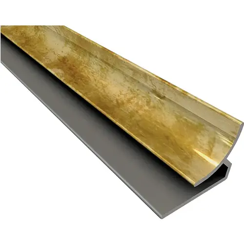 Inside Corner Trim, 18 in L, Thermoplastic, Bermuda Bronze - pack of 5