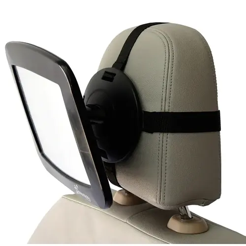 Backseat Mirror, Adjustable, For: Car Seats with Detachable Headrests Backseat Mirror, Adjustable, For: Car Seats with Detachable Headrests