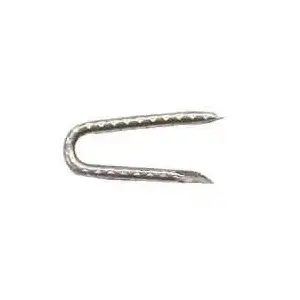 Pro-Fit 79118 00 Fence Staple, 1/4 in W Crown, 9 Gauge Electro-Galvanized