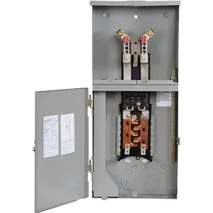 Siemens MC0816B1200CT Meter Combination Load Center, 200 A, 8 -Space, 4 -Jaw, 16 -Circuit, NEMA 3R Enclosure