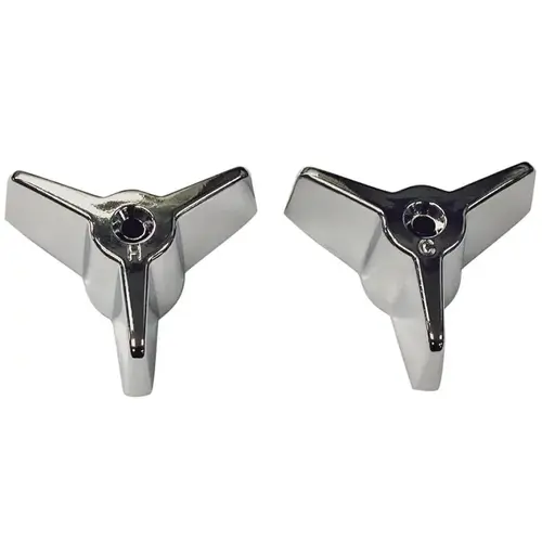 Faucet Handle, Zinc, Chrome Plated, For: American Standard Colony Two Handle Tub/Shower Faucets - pack of 2 Faucet Handle, Zinc, Chrome Plated, For: American Standard Colony Two Handle Tub/Shower Faucets - pack of 2