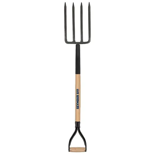 S550 Forged Series Spading Fork, 8 in L Tines, 4 -Tine, Steel Tine, Hardwood Handle, 29 in L Handle S550 Forged Series Spading Fork, 8 in L Tines, 4 -Tine, Steel Tine, Hardwood Handle, 29 in L Handle