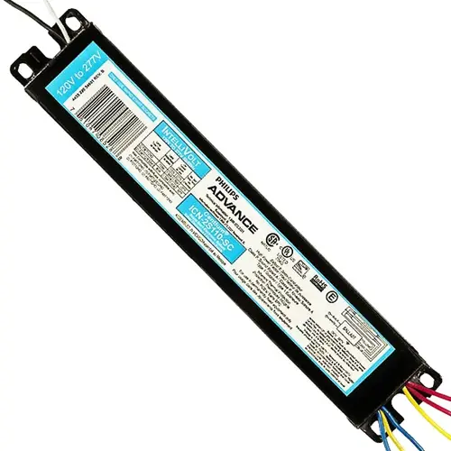 Fluorescent Ballast, 120/277 V, 60 W, 2-Lamp Fluorescent Ballast, 120/277 V, 60 W, 2-Lamp
