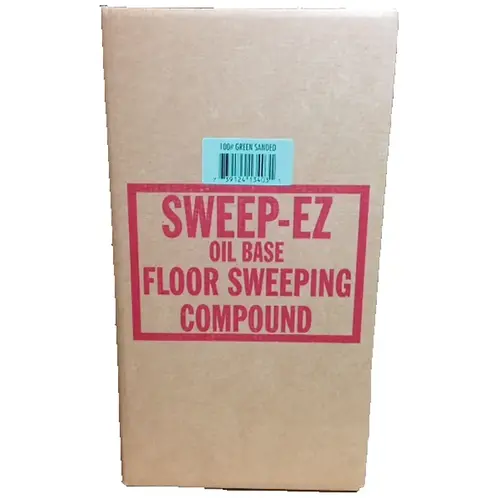 Sweeping Compound, 100 lb Green
