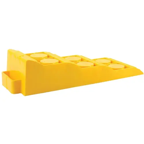 Tri-Leveler, Plastic, Yellow - pack of 2 Tri-Leveler, Plastic, Yellow - pack of 2