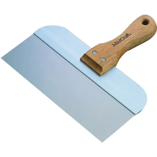 Knife, 3 in W Blade, 10 in L Blade, Stainless Steel Blade, Tapered Blade, Wood Handle, Wood Handle Knife, 3 in W Blade, 10 in L Blade, Stainless Steel Blade, Tapered Blade, Wood Handle, Wood Handle