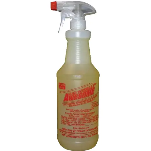 Cleaner and Degreaser, 32 oz, Liquid, Orange Cleaner and Degreaser, 32 oz, Liquid, Orange